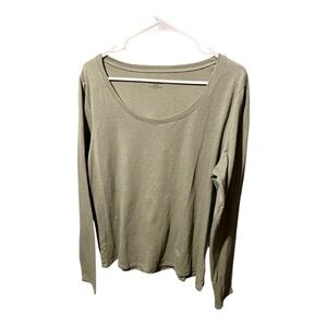 No Boundaries Green Fitted Long Sleeve - Size XXL